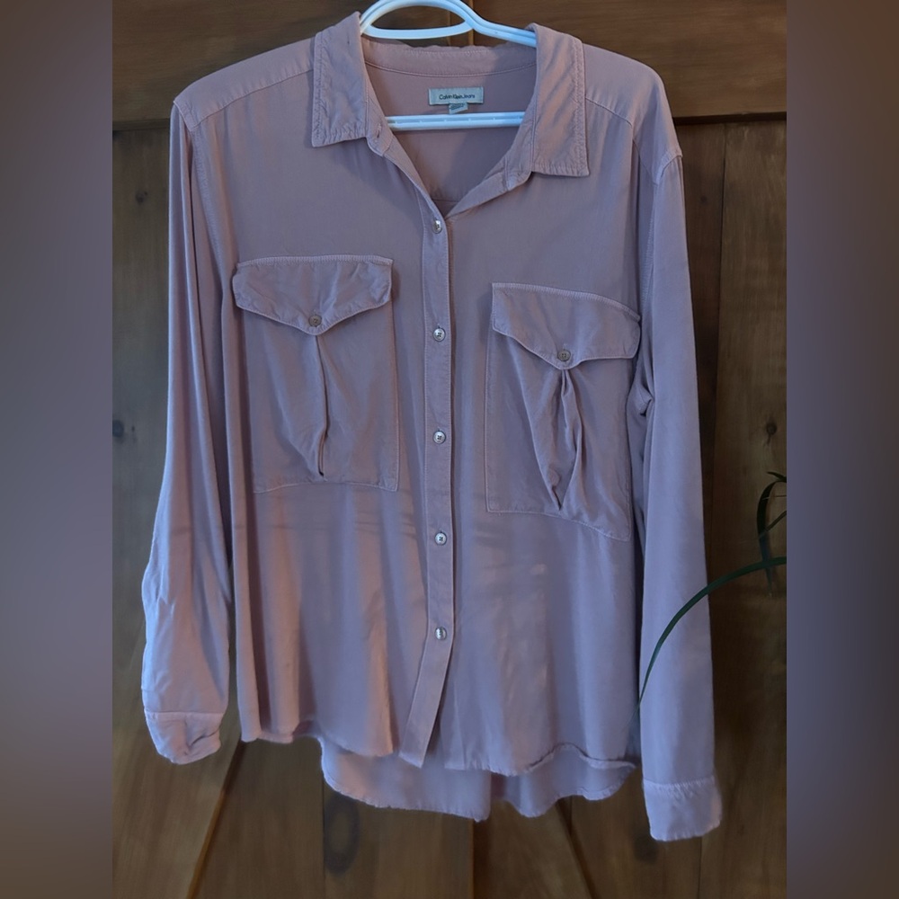 Calvin Klein Jeans old Pink Shirt